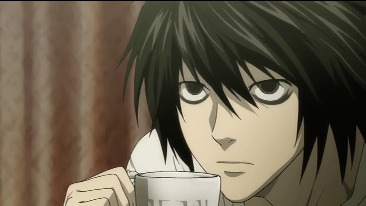 O café nos Desenhos - Death Note - Tostati