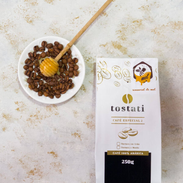 microlote de café com sensorial de mel 85 pontos tostati