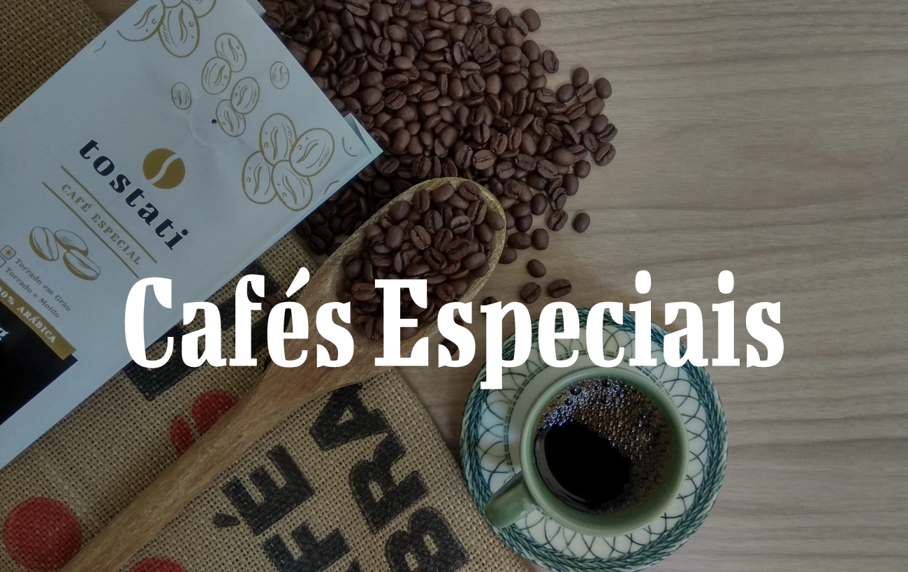 Tostati Cafés Especiais página inicial